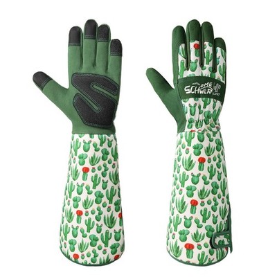 Gardening Gloves for Women, Rose Pruning Gloves with Reinforced Fingertips & ...