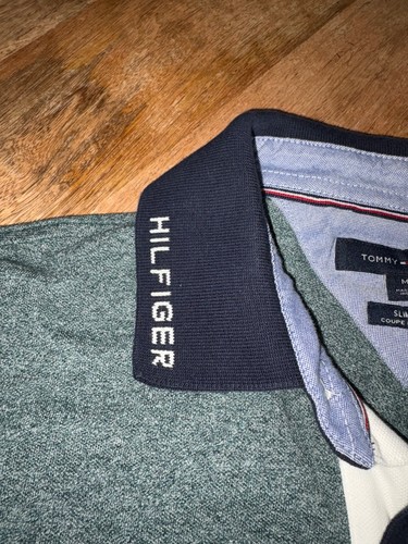 TOMMY HILFIGER slim Fit Polo Shirt big logo - Picture 6 of 7