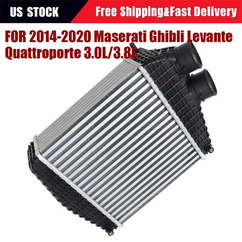 Right Intercooler For 2014-2020 Maserati Ghibli Levante Quattroporte 3.0L 3.8L