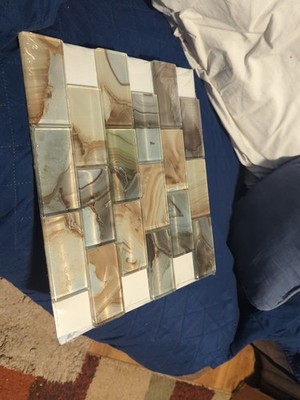 Elida Ceramica  12-in x 12-in Glossy Glass 526252 Tile