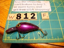 W0812 F COTTON CORDELL WIGGLE O FISHING LURE