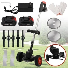 String Trimmer Cutter mower Cordless Electric Weed Lawn Eater Edger Yard Grass