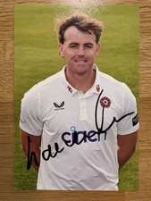 Louis Kimber - NORTHAMPTONSHIRE CCC CRICKET SIGNED 6X4 PHOTO