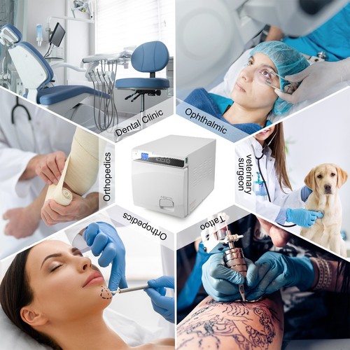 Dental Klasse N Autoklav Dampfsterilisator Vakuumsterilisation/Trocknungsfunktion - Bild 39 von 41