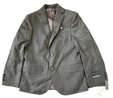 Lauren Ralph Lauren Blayton Boy's Sz 10 R Grey Suit Jacket Blazer Wedding NWT