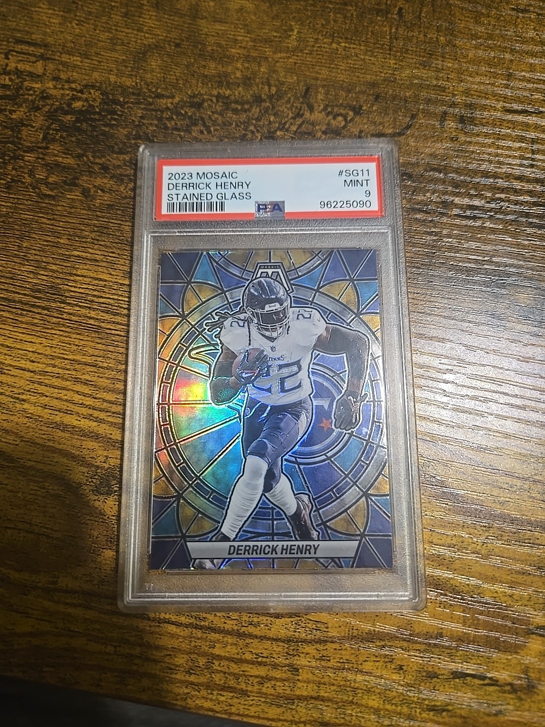2023 Panini Mosaic - Stained Glass Derrick Henry #SG-11