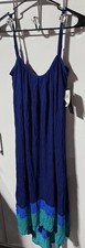 Women s La Blanca Medium Swim Cover Up Maxi Dress NWT