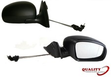 Door Wing Mirror Manual Textured Right O/S Fits Skoda Fabia Hatchback 2007-2014