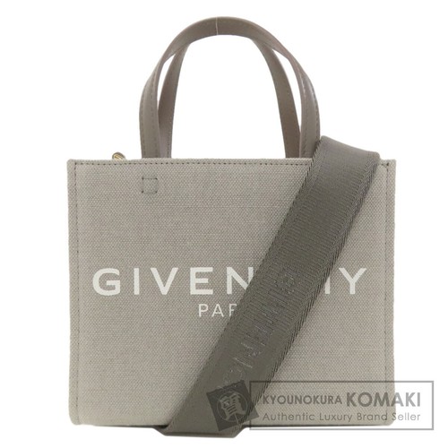 GIVENCHY 2WAY Handbag Canvas Ladies Used