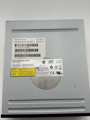 Philips and Lite-on DVD-RW with LightScribe Optical Drive Model DH-16A6L - Picture 2 of 5