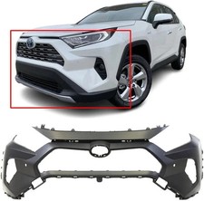 Compatible with Front Bumper Cover 2019-2024 Toyota RAV4. with Tow Hook  Park A
