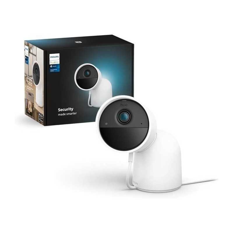 Caméra filaire Philips Hue Secure HD 1080p au design minimaliste et finitions premium