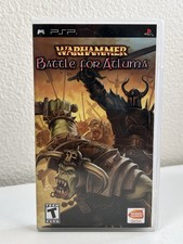 Warhammer Battle For Atluma Complete w/ Case Manual Playstation Portable PSP