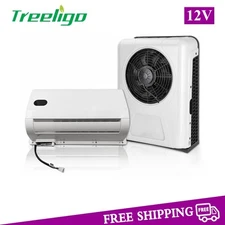 12V Electric Split Air Conditioner AC Kit Fit for Cab Semi Truck Bus Caravan RV