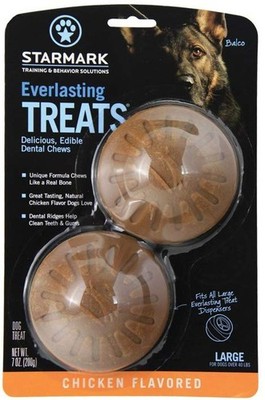 StarMark EVERLASTING DOG TREAT Hard Chew CHICKEN LARGE - 12 Pack