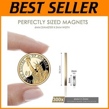 Brushed Nickel Fridge Magnets 300 PCS