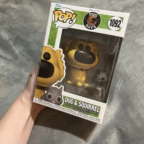 Funko Pop! Vinyl Dug & Squirrel Dug Days 1092 Disney Pixar Animation Figure