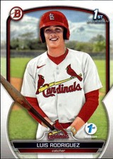 2023 Bowman 1st Edition Luis Rodriguez #BPPF-130 St. Louis Cardinals 27H
