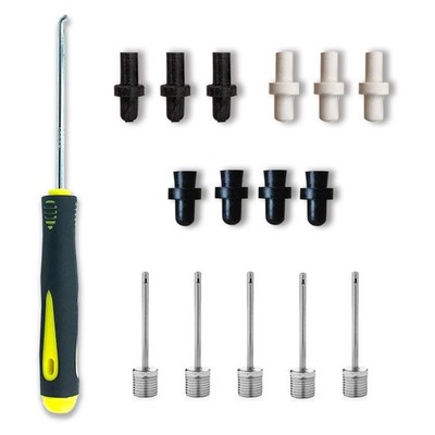 MINDCOLLISION Sport Ball Inflation Valve Kit (3 Specifications 10 set 1 