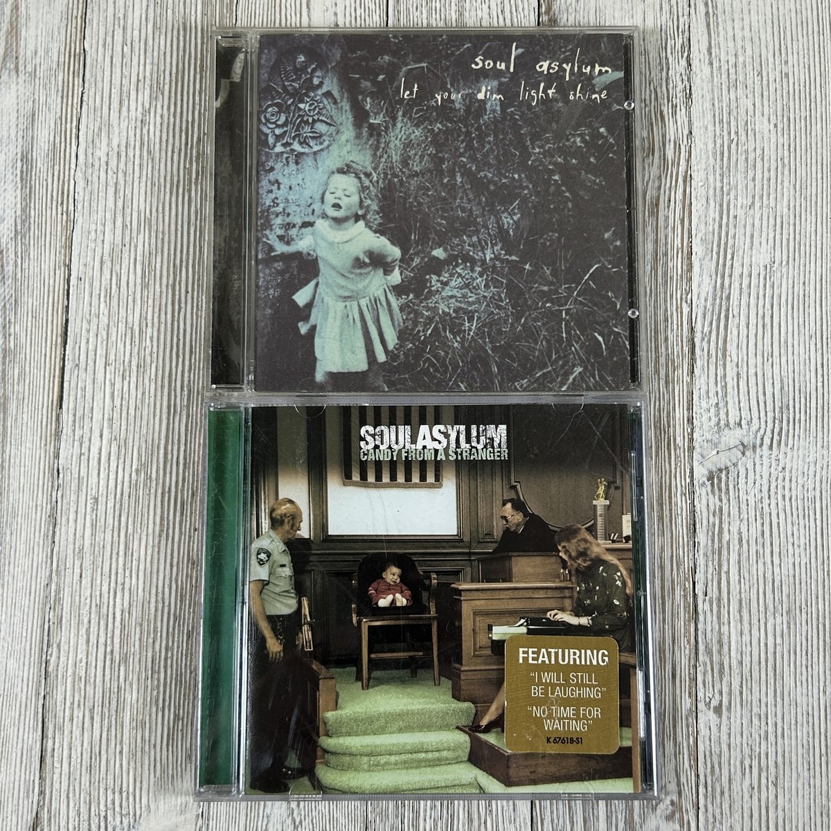 Soul Asylum CD Lot 2 Albums: Let Your Dim Light Shine & Candy From
