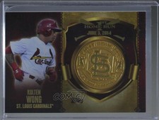 2015 Topps Update First Home Run Medallions Kolten Wong #FHRM-2 1v7
