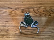 Stained Glass frog Suncatcher, 5 x 4