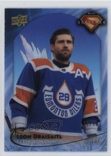 2025 DC x NHL Crossover Fortress of Solitude Gold 12/50 Leon Draisaitl #FS2 Auto