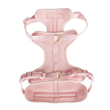 Small Dog Harness Adjustable Soft Padded No Pull with Dual D-Ring Pink