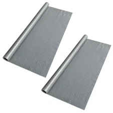 13x5 Ft Garage Flooring Roll Non Slip Car Parking Protect Cover Trailer 2 Packs