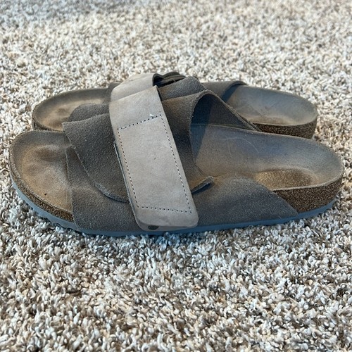 Birkenstock Damen Kyoto Stone Coin Nubuk/Wildleder Einriemer Sandalen - Bild 5 von 13