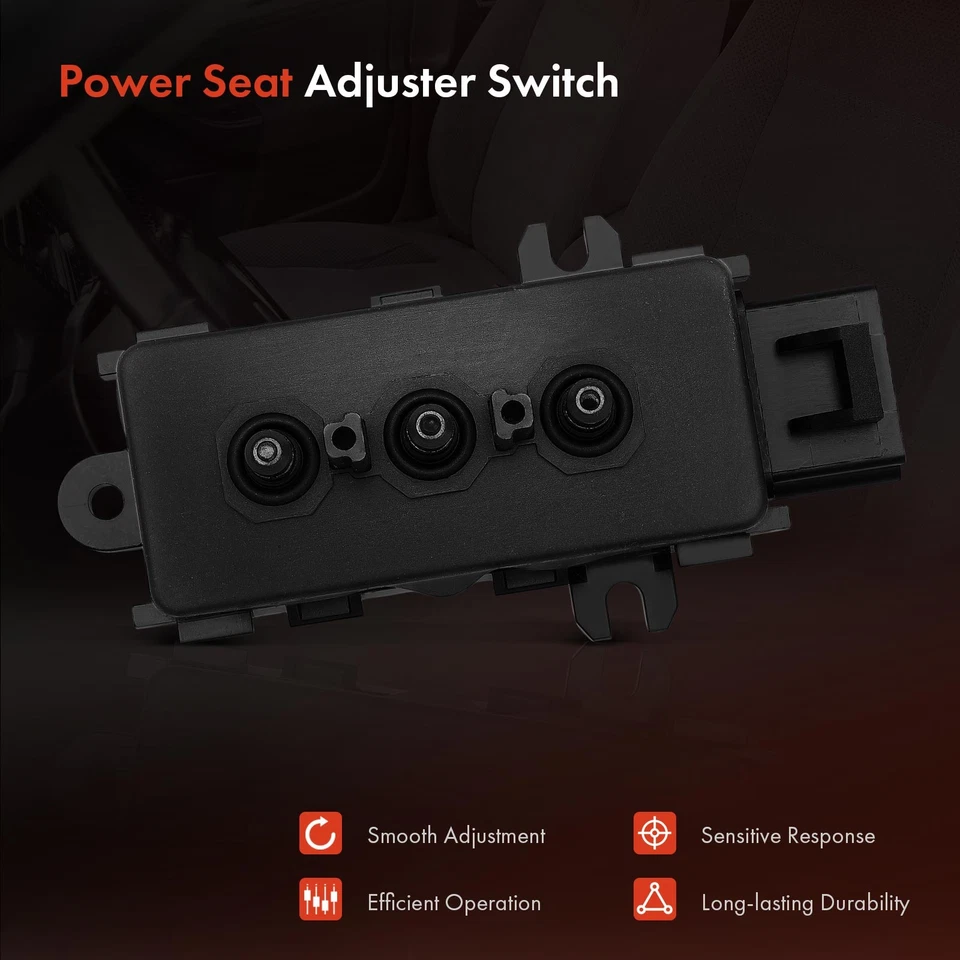 Interruptor de asiento delantero eléctrico para Buick LeSabre Pontiac Bonneville 00-05 Grand Prix Foto 3 de 4