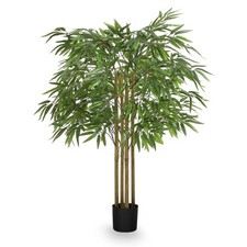 Maia Shop Artificial Bamboo Tree Tropical Home Decoration, 41 Inches Used 