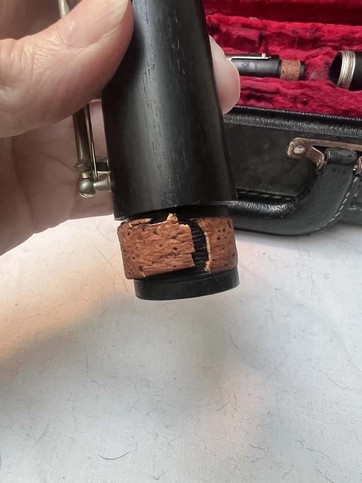 Clarinete Bb de madera modelo 40 vintage Noblet Paris (Leblanc Francia) - años 60 con estuche Foto 4 de 4