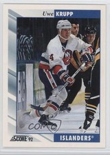 1992-93 Score Uwe Krupp #77 0a4