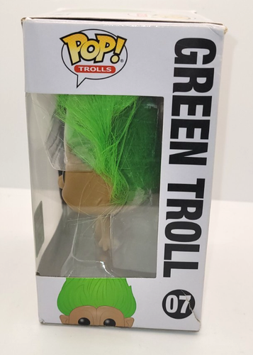 Funko Pop! Vinyl: Trolls - Green Troll #07 - ECCC 2020 LE Exclusive W/protector - Picture 4 of 9