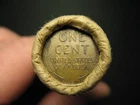 🔥OLD LINCOLN PENNY ROLL🔥UNC. BU 1909 VDB REV ~ 1909-P WHEAT CENT ENDS LOT 13bu