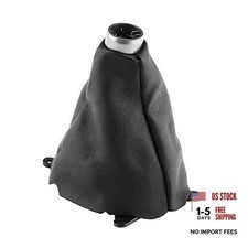 for 2006-2012 Shifter Shift Boot Cover, PU Leather Manual Gear Shift Knob