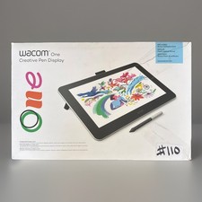 Wacom One Creative Pen Display 13.3 Inch Graphic Art Drawing Tablet Professional