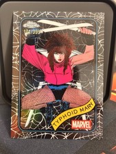 2025 Topps Chrome Marvel - Typhoid Mary #123 Spider Web Refractor /399