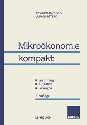 Bonart - Mikrokonomie kompakt - New paperback or softback - X555z