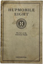 1924 Hupmobile Eight Hupp Confidential Salesmen Reference Book Motor Car Detroit 1924 Hupmobile Eight Hupp Confidential Salesmen Reference Book Motor Car Detroit