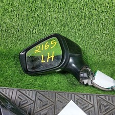 Driver Side View Mirror Power Mirror LED Painted Black Fits 20-23 VERSA 555081