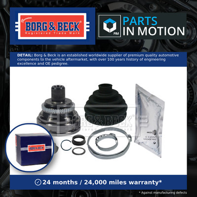 CV Joint fits AUDI 80 B4 2.6 Front Outer 92 to 95 ABC C.V. Driveshaft B&B New