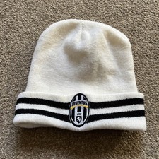 Juventus Beanie Hat Football Calico One Size Official Juve Vintage