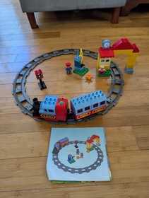 LEGO DUPLO My First Train Set 10507 *missing one briefcase. Train works!