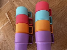 Tupperware Konfetti Becher 4er Set Mini Schnapsbecher