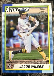 2025 Topps Series 1 - 1990 Topps Baseball Jacob Wilson #T90-29 (RC)