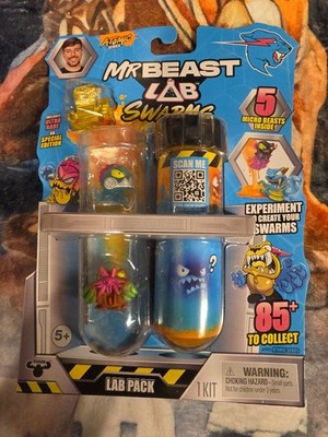 Mr Beast Lab Swarms Test Tube Lab 5 Pack W/ Ultra Rare Or Special Edition #5