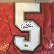 Jeff Garcia San Francisco 49ers Autographed Jersey Beckett Authenticated