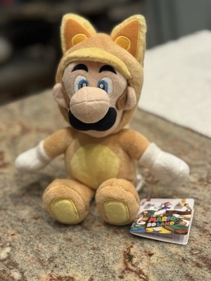 Official Little Buddy LLC Super Mario Kitsune Fox Luigi 9'' Plush New w/ Tags